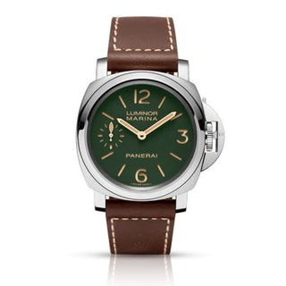 Panerai - PAM00911  Luminor Marina 8 Days Stainless Steel / Green / Paneristi