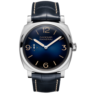 Panerai - PAM00932  Radiomir 1940 47 3 Days Stainless Steel / Blue / Mediterraneo