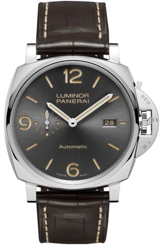 Panerai - PAM00943  Luminor Due 45 3 Days Automatic Date Stainless Steel / Grey