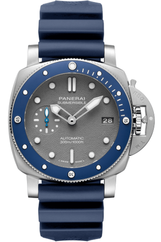 Panerai - PAM00959  Luminor Submersible 42 3 Days Automatic Acciaio Blue Ceramic / Shark Grey