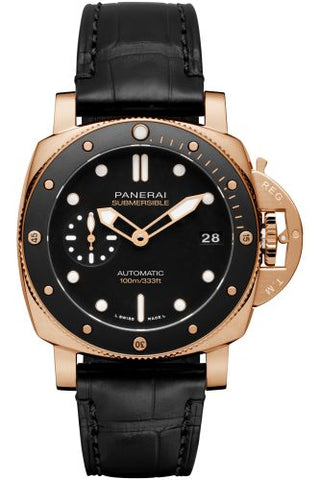 Panerai - PAM00974  Luminor Submersible 42 3 Days Automatic Goldtech / Black