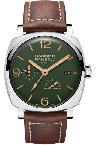 Panerai - PAM00999  Radiomir 1940 45 GMT Power Reserve Stainless Steel / Military Green