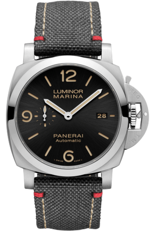 Panerai - PAM01025  Luminor 1950 44 3 Days Automatic Stainless Steel / Black / Roma