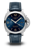 Panerai - PAM01033  Luminor 1950 44 3 Days GMT Automatic Stainless Steel / Blue