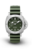 Panerai - PAM01055  Luminor Submersible 42 3 Days Automatic Stainless Steel / Green / Verde Militare