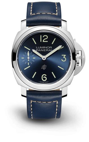 Panerai - PAM01085  Luminor Marina Logo Blu Mare