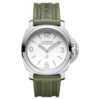 Panerai - PAM01087  Luminor Base 44 Logo 3 Days White