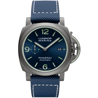 Panerai - PAM01117  Luminor 1950 44 3 Days Titanium / Blue