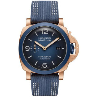 Panerai - PAM01121  Luminor 1950 44 3 Days Goldtech / Sole Blu