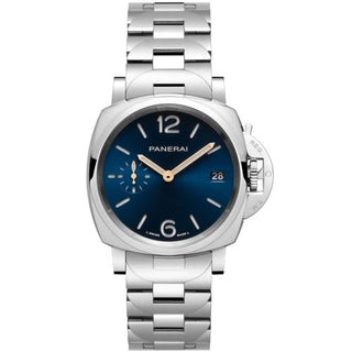 Panerai - PAM01123  Luminor Due 38 Automatic Stainless Steel / Blue / Bracelet