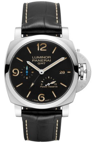 Panerai - PAM01321  Luminor 1950 44 3 Days GMT Power Reserve Automatic Stainless Steel / Black