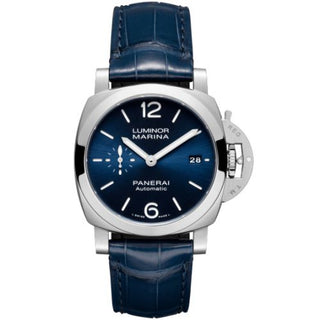 Panerai - PAM01370  Luminor Marina Quaranta Steel / Blue