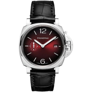 Panerai - PAM01424  Luminor Due 42 3 Days Date Stainless Steel / Burgundy