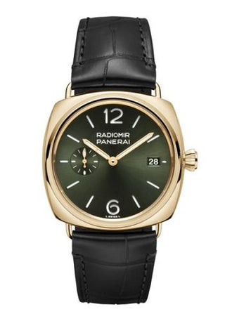 Panerai - PAM01437  Radiomir Quaranta Yellow Gold  / Green