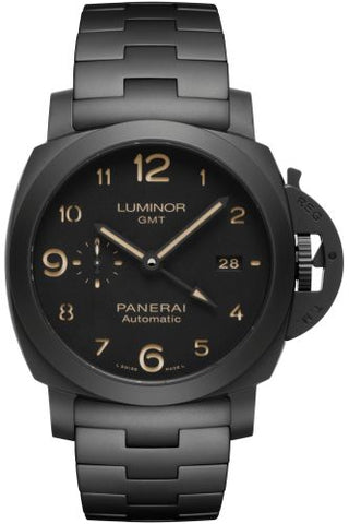 Panerai - PAM01438  Luminor 1950 44 3 Days GMT Automatic Ceramic / Tuttonero