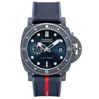 Panerai - PAM01466  Submersible QuarantaQuattro Luna Rossa Ti-Ceramitech / Blue