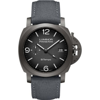 Panerai - PAM01467  Luminor 1950 44 BiTempo Stainless Steel / New York