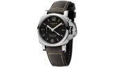 Panerai - PAM01535  Luminor 1950 42 3 Days GMT Automatic Stainless Steel / Black Hobnail