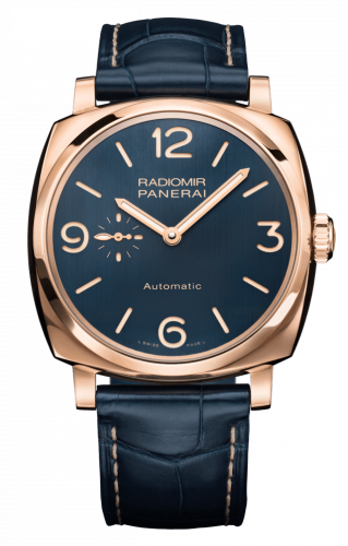 Panerai - PAM00695  Radiomir 1940 3 Days Automatic Oro Rosso Bucherer Blue Editions