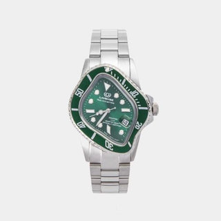 Laarvee - PEA001-SS-VV  Crashed Submariner Stainless Steel - Green / Green