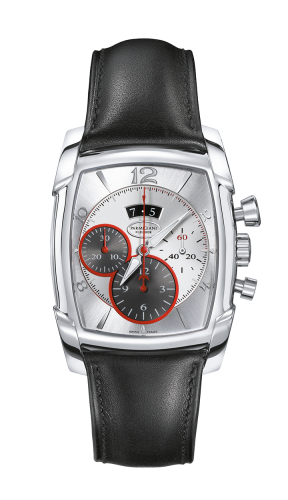 Parmigiani Fleurier - PFC128-0000100-HC1442  Kalpagraphe Stainless Steel / Silver / Calf