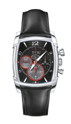 Parmigiani Fleurier - PFC128-0001400-HC1442  Kalpagraphe Stainless Steel / Black / Calf