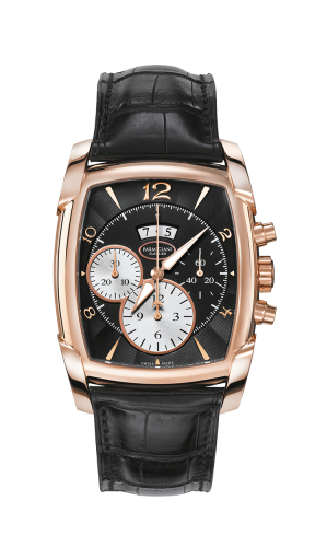 Parmigiani Fleurier - PFC128-1001400-HA1441  Kalpagraphe Rose Gold / Black / Alligator