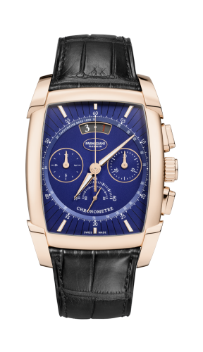 Parmigiani Fleurier - PFC193-1002500-XA1442  Kalpagraphe Chronometre Rose Gold / Blue / Alligator