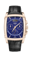 Parmigiani Fleurier Kalpa XL Hebdomadaire Rose Gold / Silver Grille / Alligator (PFC193-1002500-XA1442)