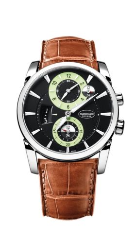 Parmigiani Fleurier - PFC231-0001400-HA4042  Tonda Hemispheres Stainless Steel / Black