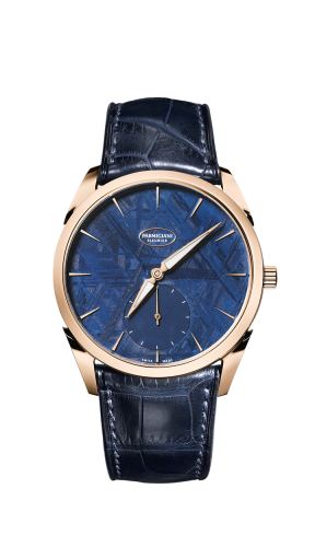 Parmigiani Fleurier - PFC267-1000600-HA3141  Tonda 1950 Rose Gold / Meteorite Blue / Alligator