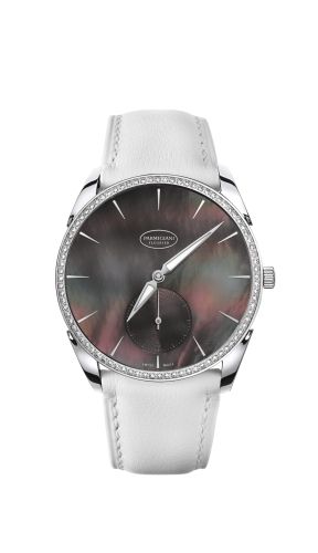 Parmigiani Fleurier - PFC267-1263800-HC2641  Tonda 1950 Sertie White Gold / Black MOP / Calf