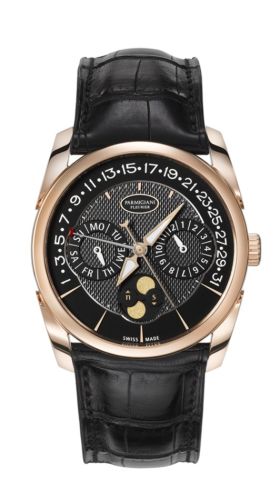 Parmigiani Fleurier - PFC272-1000200-HA1441  Tonda Quator Rose Gold / Black