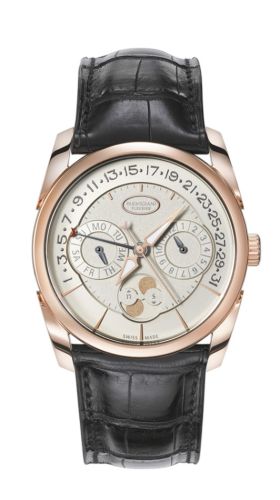 Parmigiani Fleurier - PFC272-1002400-HA1241  Tonda Quator Rose Gold / Sable