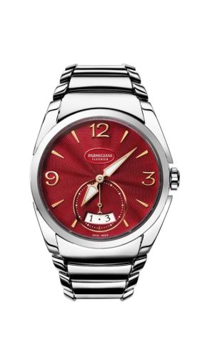 Parmigiani Fleurier - PFC273-0000900-B00002  Tonda Metropolitaine Stainless Steel / Amarante / Bracelet