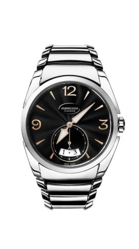 Parmigiani Fleurier - PFC273-0001400-B00002  Tonda Metropolitaine Stainless Steel / Black / Bracelet