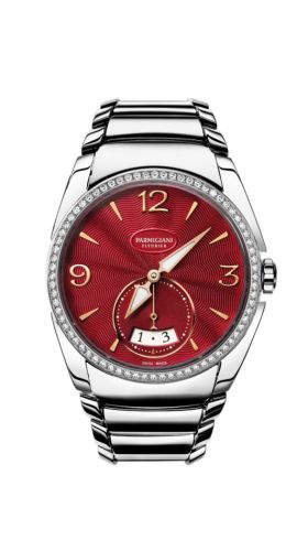 Parmigiani Fleurier - PFC273-0060900-B00002  Tonda Metropolitaine Stainless Steel / Amarante / Diamond / Bracelet