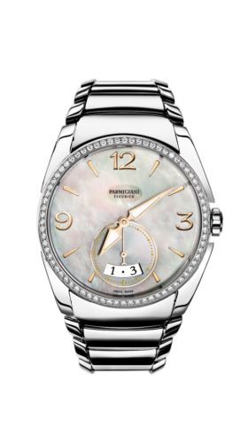 Parmigiani Fleurier - PFC273-0063300-B00002  Tonda Metropolitaine Stainless Steel / MOP / Diamond / Bracelet