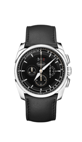 Parmigiani Fleurier - PFC274-0001404-XC1442  Tonda Metrographe Stainless Steel / Black / Strap