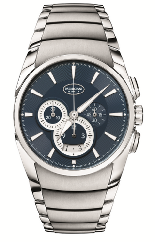 Parmigiani Fleurier - PFC274-0000600-B33002  Tonda Metrographe Stainless Steel / Blue Abyss / Bracelet