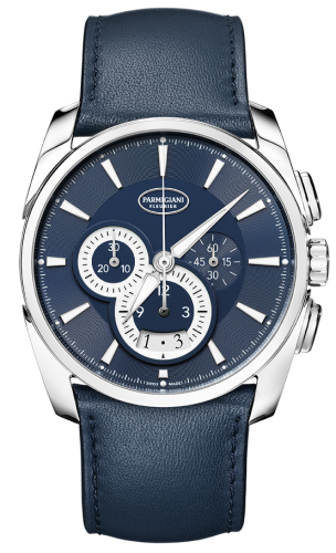 Parmigiani Fleurier - PFC274-0000600-HC3142  Tonda Metrographe Stainless Steel / Blue Abyss / Strap