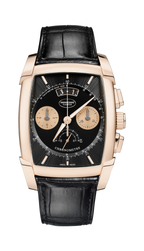 Parmigiani Fleurier - PFH187-1001400-HA1442  Kalpa Chronor Rose Gold / Black / Alligator