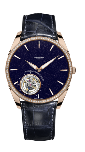 Parmigiani Fleurier - PFH279-1067000  Tonda 1950 Tourbillon Diamond / Blue Aventurine