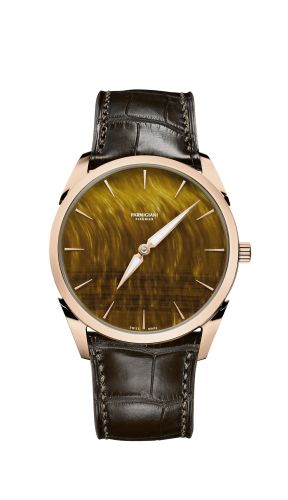 Parmigiani Fleurier - PFS288-1001300-HA1241  Tonda 1950 Rose Gold / Tiger's Eye / Alligator