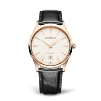 Jaeger-LeCoultre Master Ultra Thin Tourbillon Moon Pink Gold / Eggshell / Alligator (1232511)