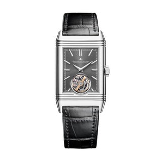 Jaeger-LeCoultre - Q392845J  Reverso Tribute Tourbillon Stainless Steel / Grey