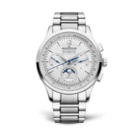 Jaeger-LeCoultre Master Calendar Stainless Steel / Silver / Alligator (413812J)