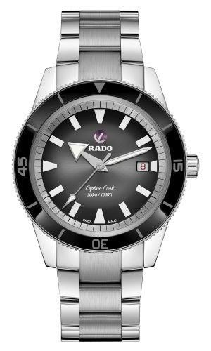 Rado - R32105153  HyperChrome Captain Cook 42 Stainless Steel / Black / Bracelet