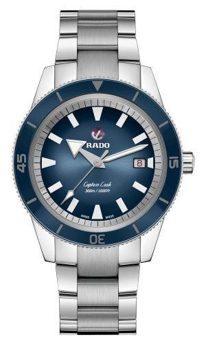 Rado - R32105203  HyperChrome Captain Cook 42 Stainless Steel / Blue / Bracelet