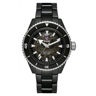 Rado - R32127152  HyperChrome Captain Cook 43 Ceramic / Black / Bracelet